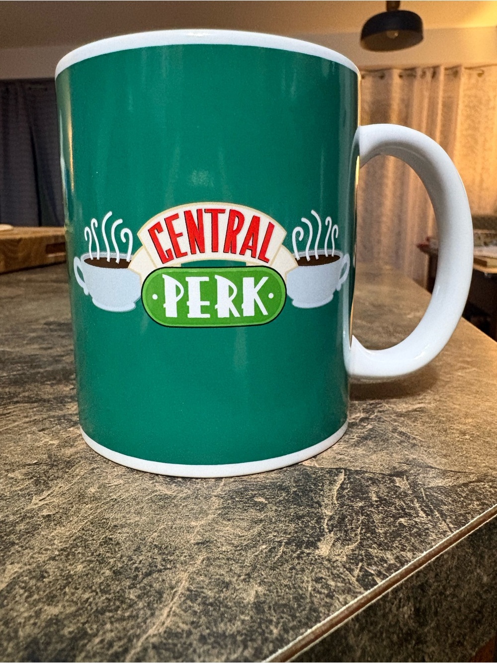 Friends TV Show - Central Perk Green Ceramic Coffee Mug